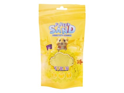 Fluffy piesok 90g Žltý