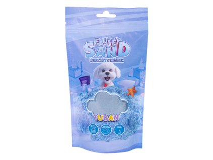 Fluffy piesok 90g Modrý