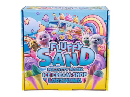 Fluffy piesok Sada Zmrzliny