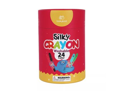 Jemné voskovky Umývateľné 24 ks