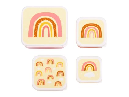 Sada boxov na obed a občerstvenie: Dúhy