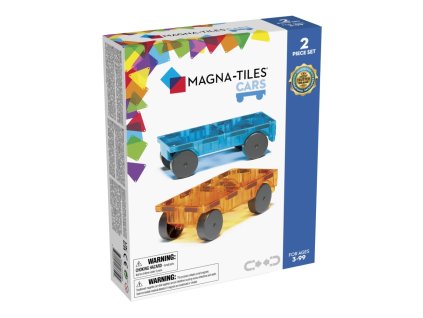 Magnetická stavebnica Cars 2 dielna Blue/orange