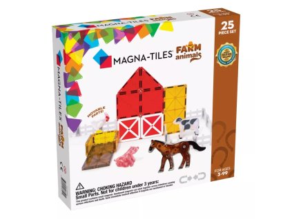 Magnetická stavebnica Farm 25 dielov