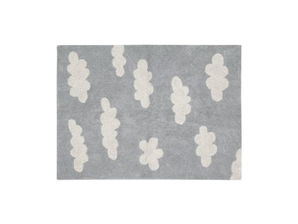 Koberec Clouds, grey (120x160cm) | Lorena Canals