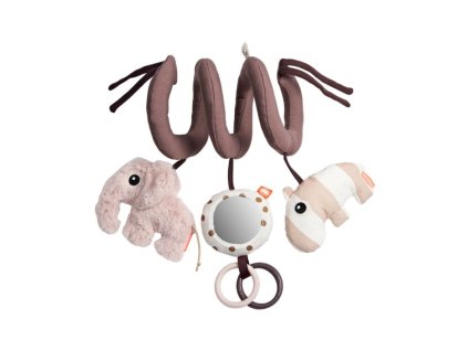 Aktívna špirála na hranie Deer Friends, ružová | Done by Deer