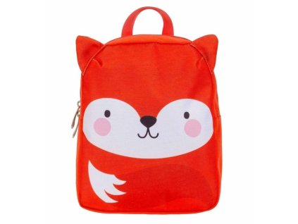 Detský batoh Líška, červený | A Little Lovely Company