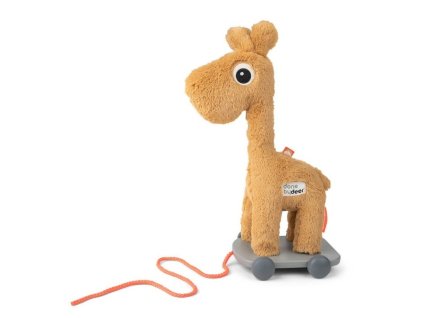 Hračka na kolieskach Raffi, horčicová | Done by Deer