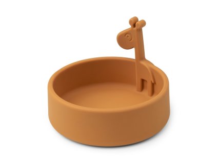 Silikónová miska Peekaboo, horčicová | Done by Deer