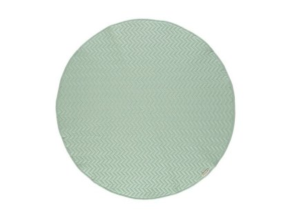 Okrúhla hracia podložka Kiowa, provence green | Nobodinoz