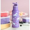 XL nerezová detská fľaša na pitie: Unicorn