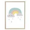 Obrázok Dúha, drevený rám | Bloomingville