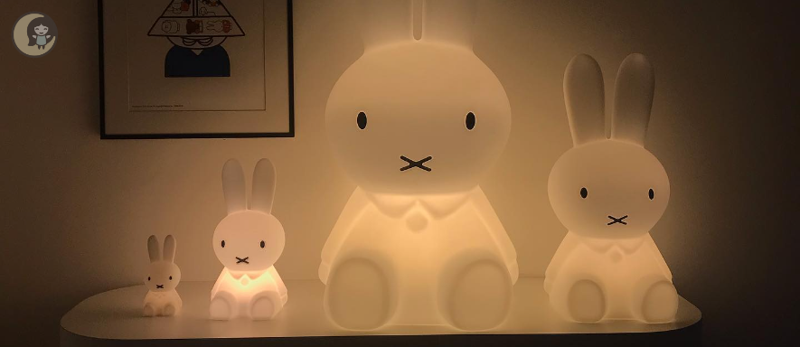 Silikónová detská lampa  =  upokojujúce ekologické svetlo do detskej izby