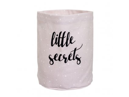 Úložný košík ružový Little Secrets | Bloomingville