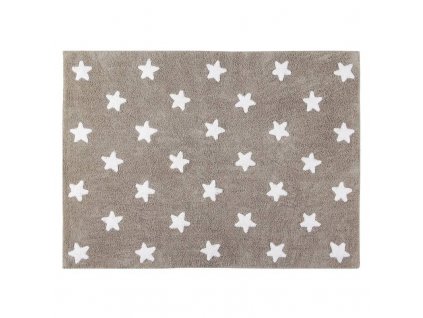 Koberec Stars, linen-white (120x160cm) | Lorena Canals