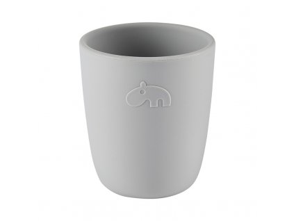 Silikónový mini pohár Deer friends, sivý | Done by Deer