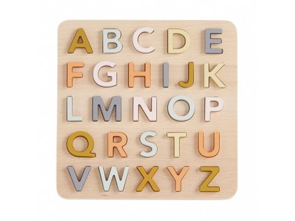 Drevené puzzle Abeceda | Kids Concept