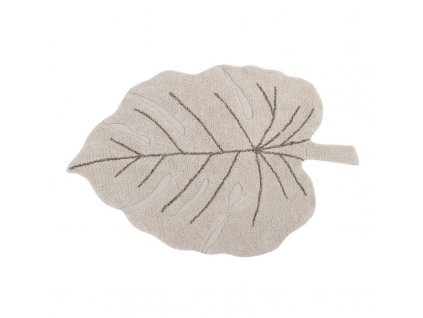 Koberec Monstera, natural (120x180cm) | Lorena Canals