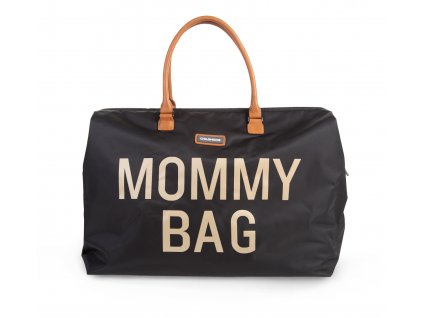 Prebaľovacia taška Mommy Bag Big Black Gold | Childhome