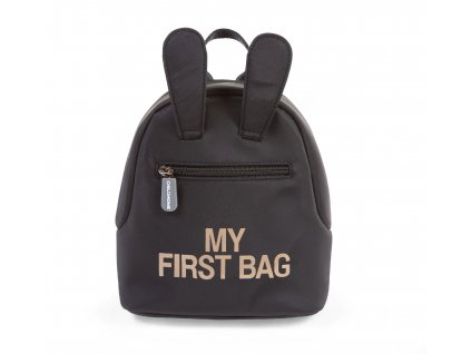 Detský batoh My First Bag Black | Childhome