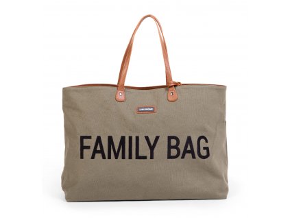 Cestovná taška Family Bag Canvas Khaki | Childhome