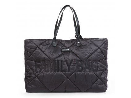 Cestovná taška Family Bag Puffered Black | Childhome