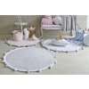 Koberec Bubbly, soft pink (O120cm) | Lorena Canals
