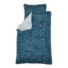 Posteľné prádlo Sleepy (Baby), modré | Done by Deer