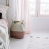 Úložný kôš Zoco, ash rose-natural | Lorena Canals