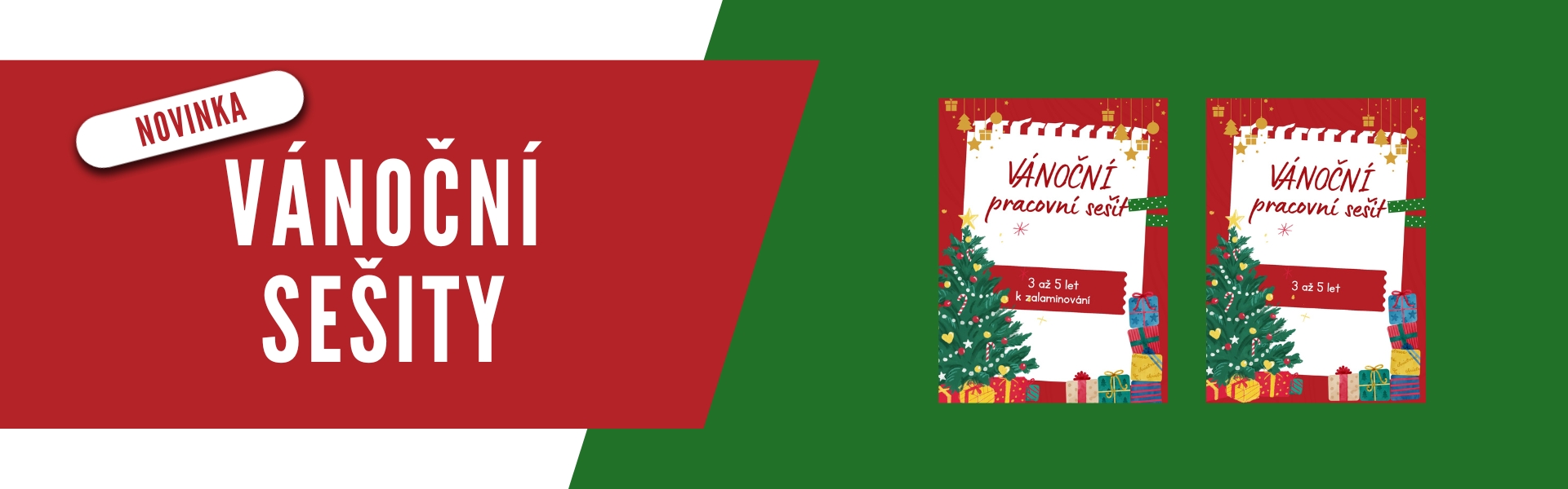 Vánoční pracovní sešity