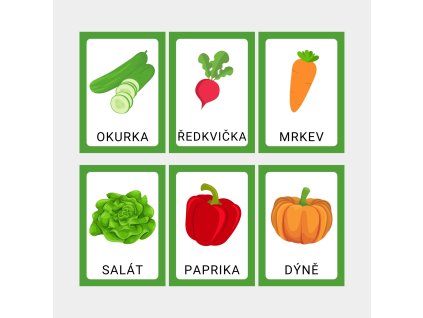 Výukové kartičky s tématem ovoce
