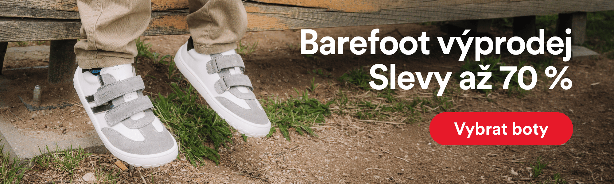 Velký barefoot výprodej – Slevy až 70 %
