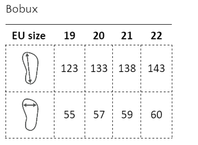 Bobux Softsole Bobux Shoe Size Guide Bobux Size Chart Bobux