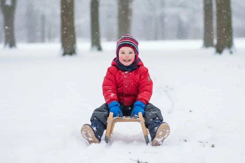 Sáňkování s dětskými zimními sněhulemi Crave - Little Shoes