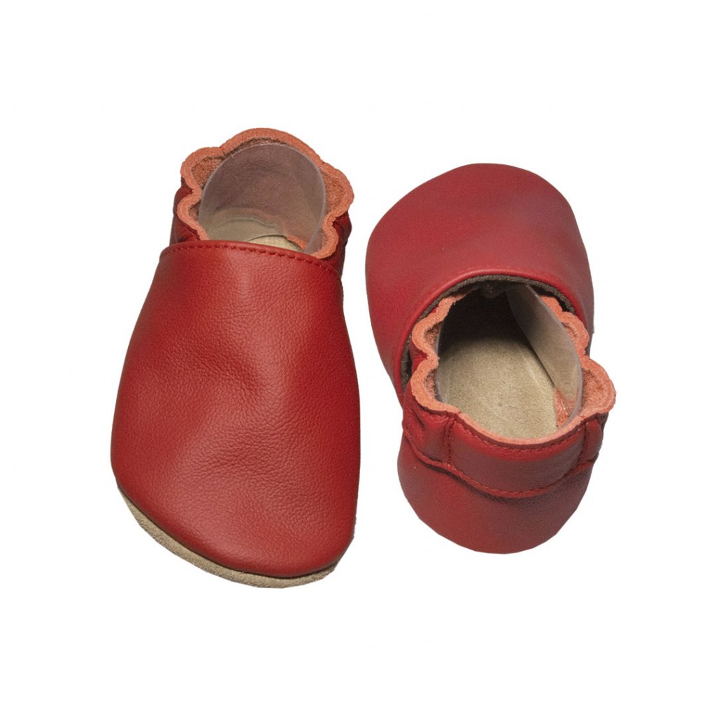 capáčky baBice Plain Red | Little Shoes