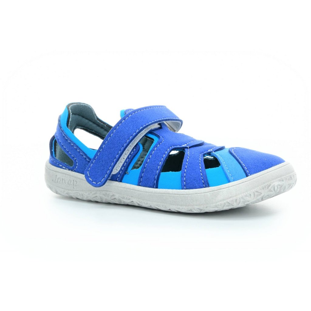 modré sandály