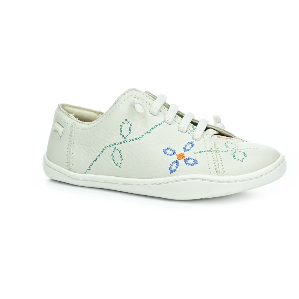 kožené boty s potiskem