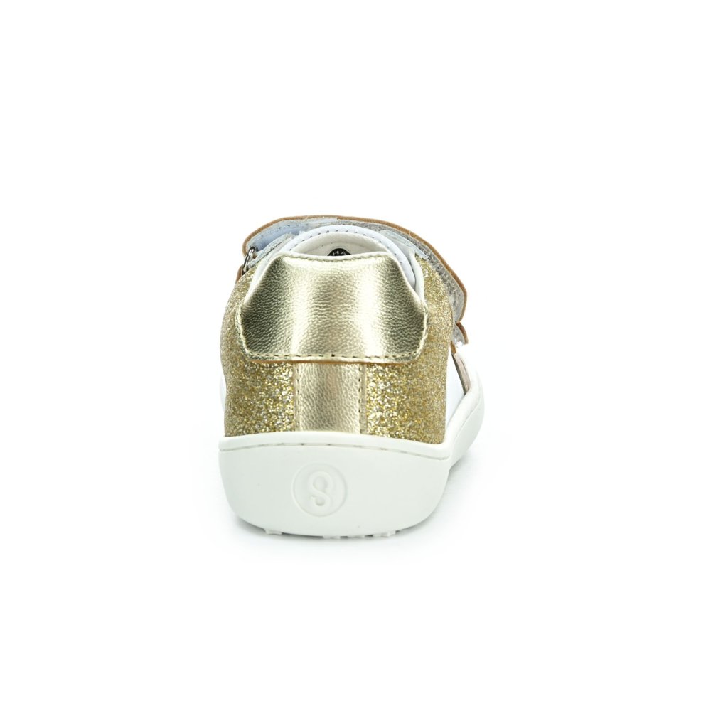 Shapen Charm Mini Light Gold Leather barefoot boty