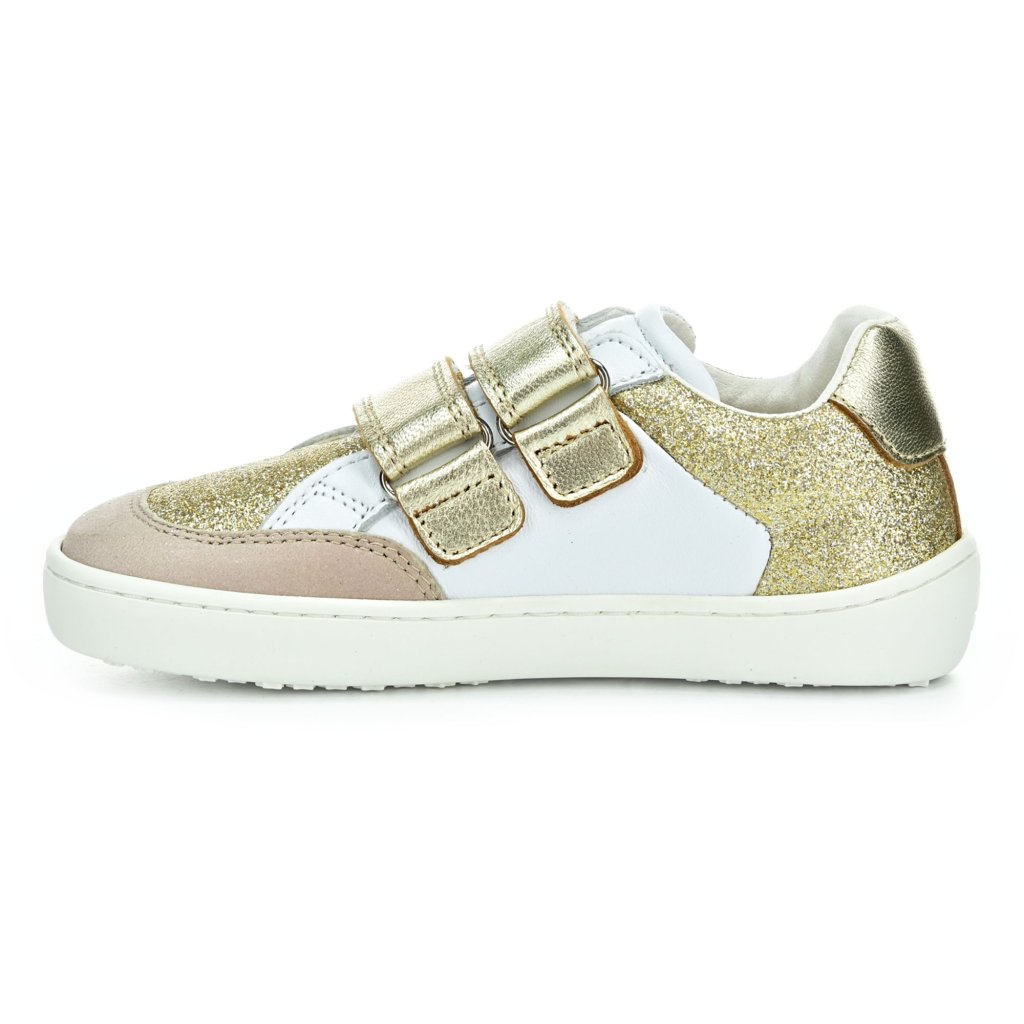 Shapen Charm Mini Light Gold Leather barefoot boty