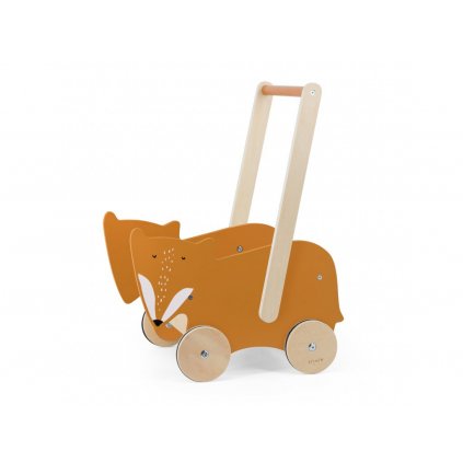 dřevěný vozík