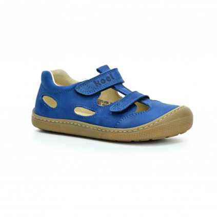modré letní sandály