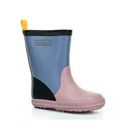 Bundgaard Charly High  Warm Teal/Rose/Black zateplené barefoot holinky