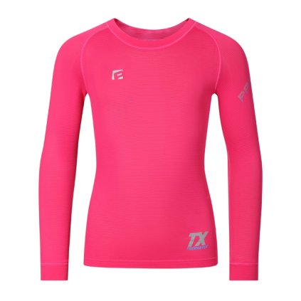 dětské termo triko Progress TX NDRD s dlouhým rukávem fuchsiová