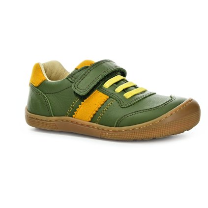 Celoroční zelené barefoot tenisky Koel - Little Shoes