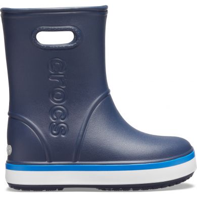 Levně holínky Crocs Crocsband Rain Boot - Navy/Bright Cobalt