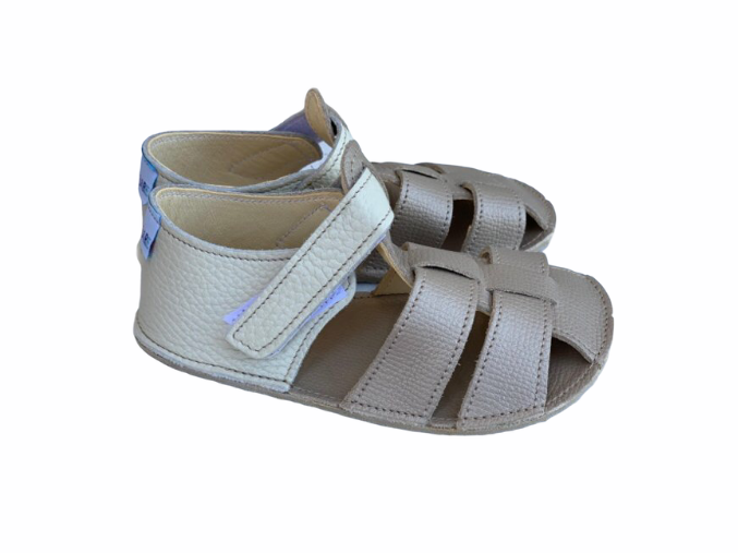 Levně Baby Bare Shoes sandály Baby Bare Gold Sandals