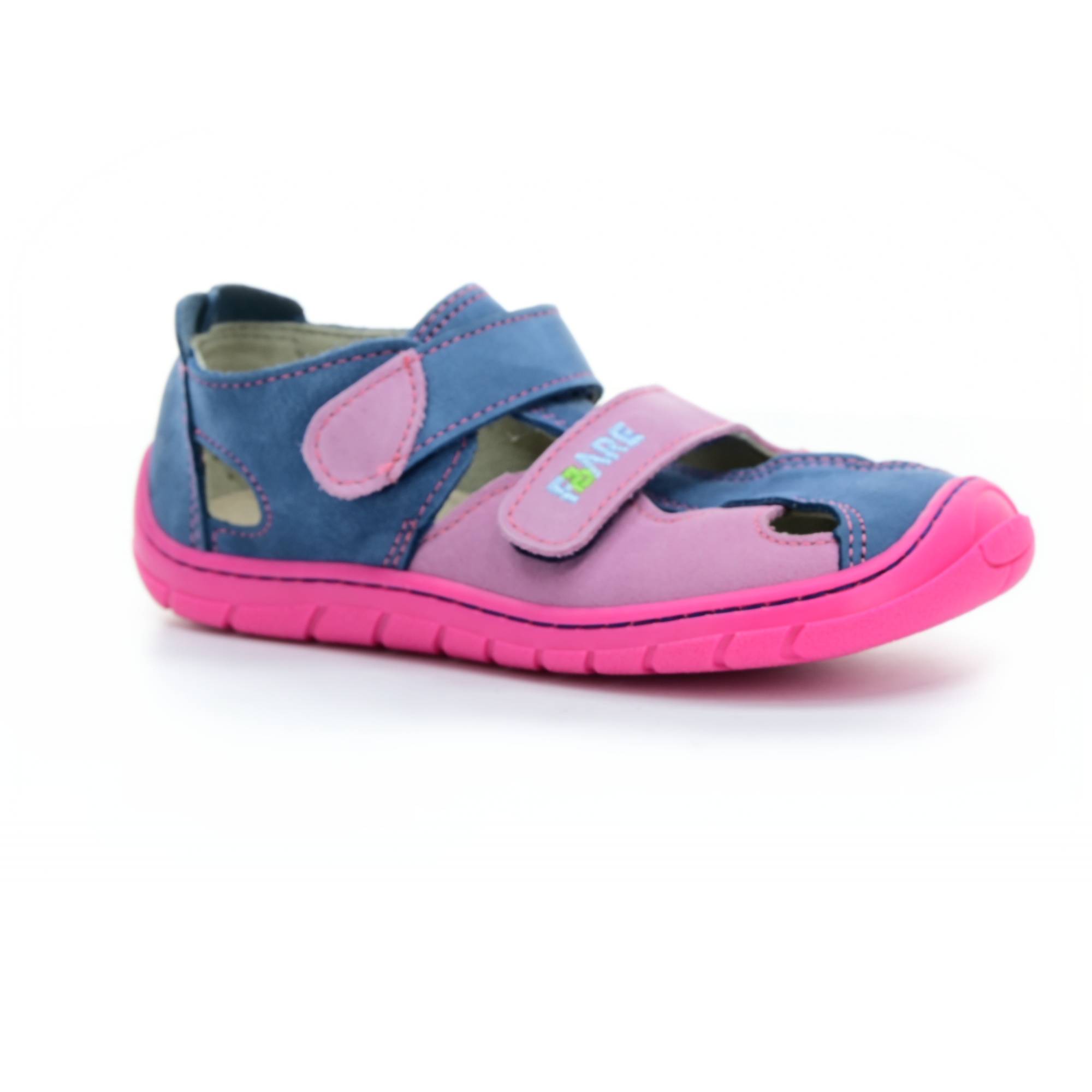 Levně sandály Fare 5161251 růžovo-modré (bare)