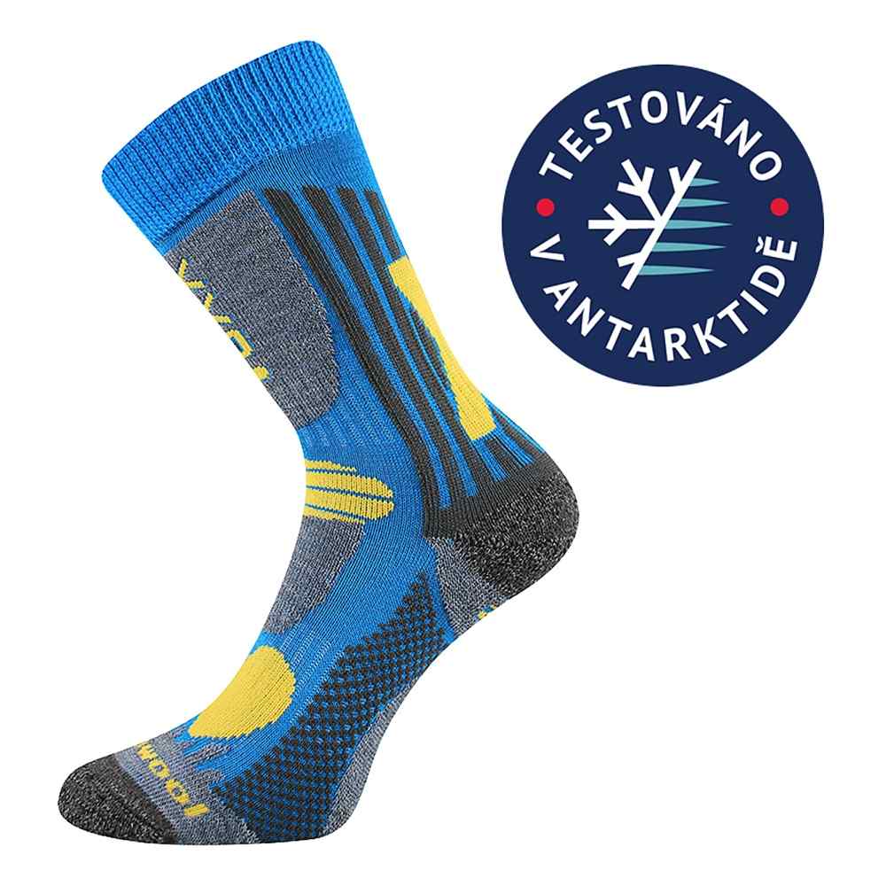 Levně ponožky Voxx Vision modrá merino Velikost ponožek: 25-29 EU