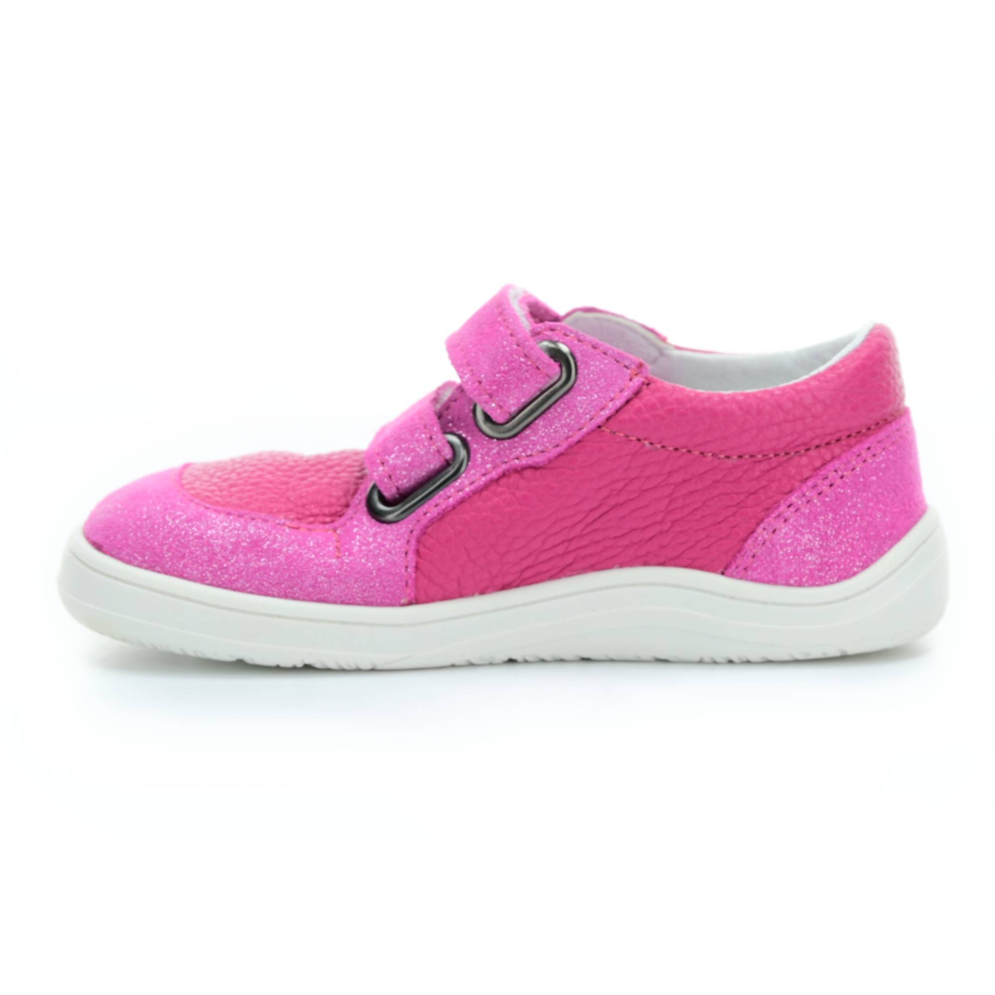 boty Baby Bare Shoes Febo Youth Fuchsia na bílé velikosti bot EU: 28