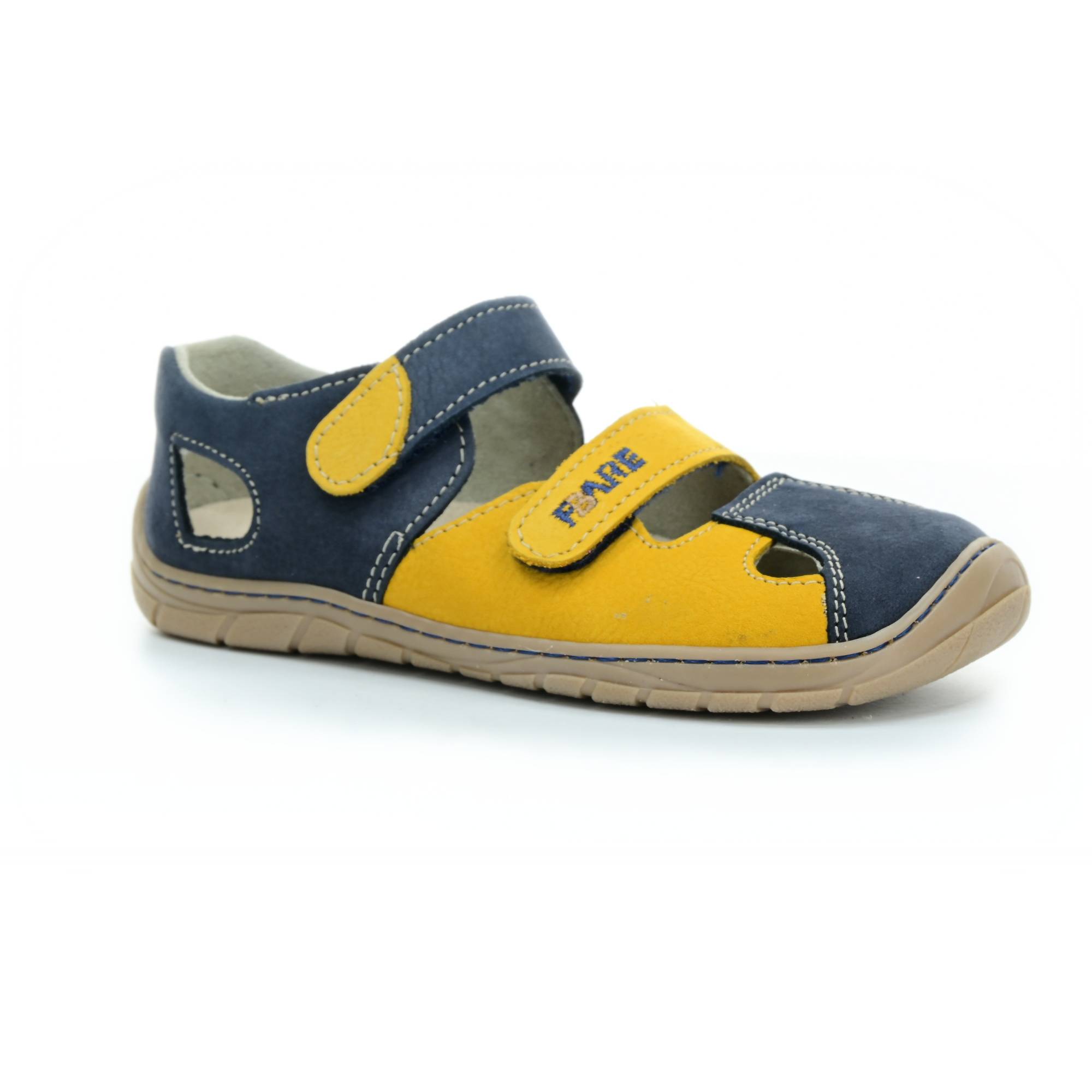 Levně sandály Fare B5561281 modro-žluté (bare)