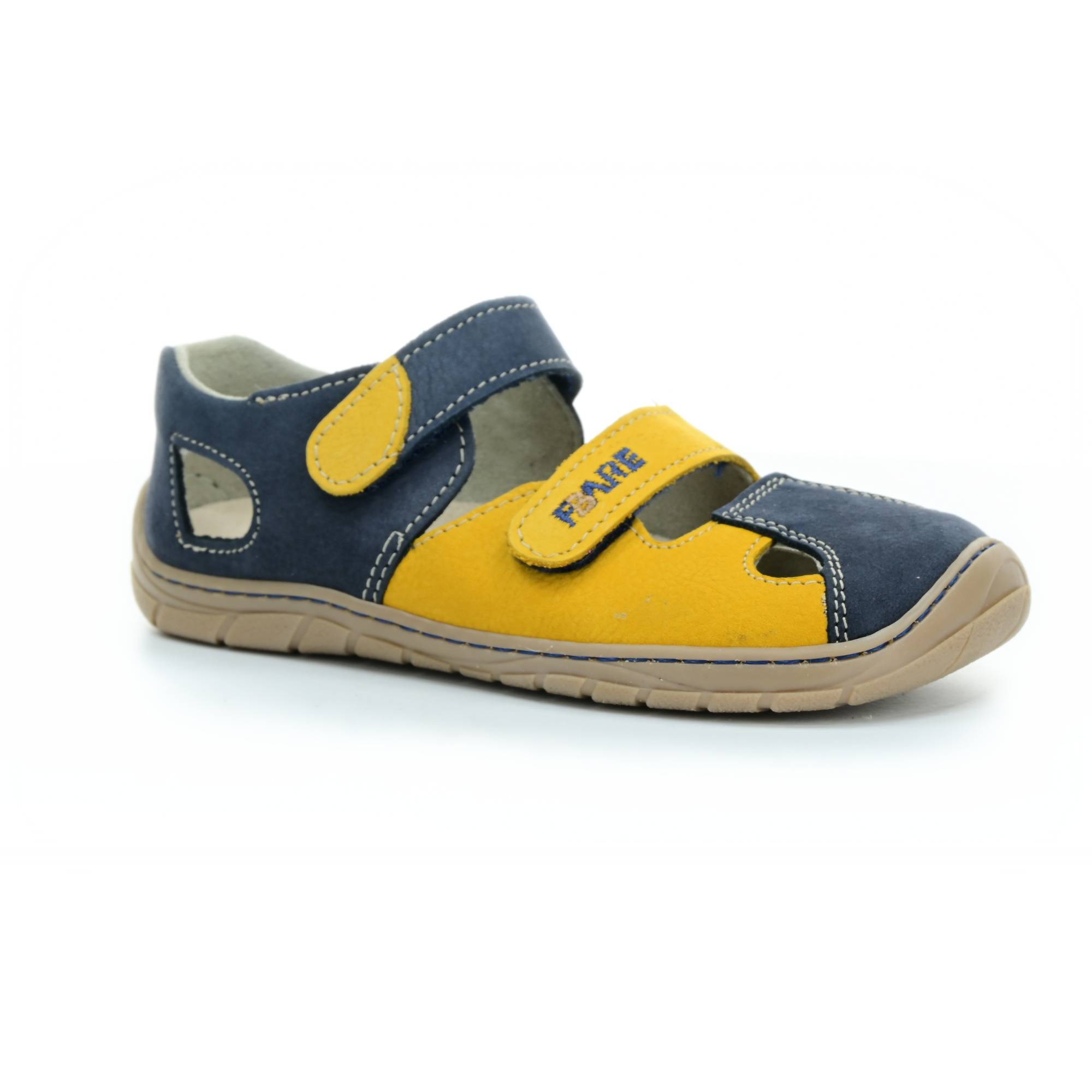 sandály Fare B5561281 modro-žluté (bare) Velikost boty (EU): 32